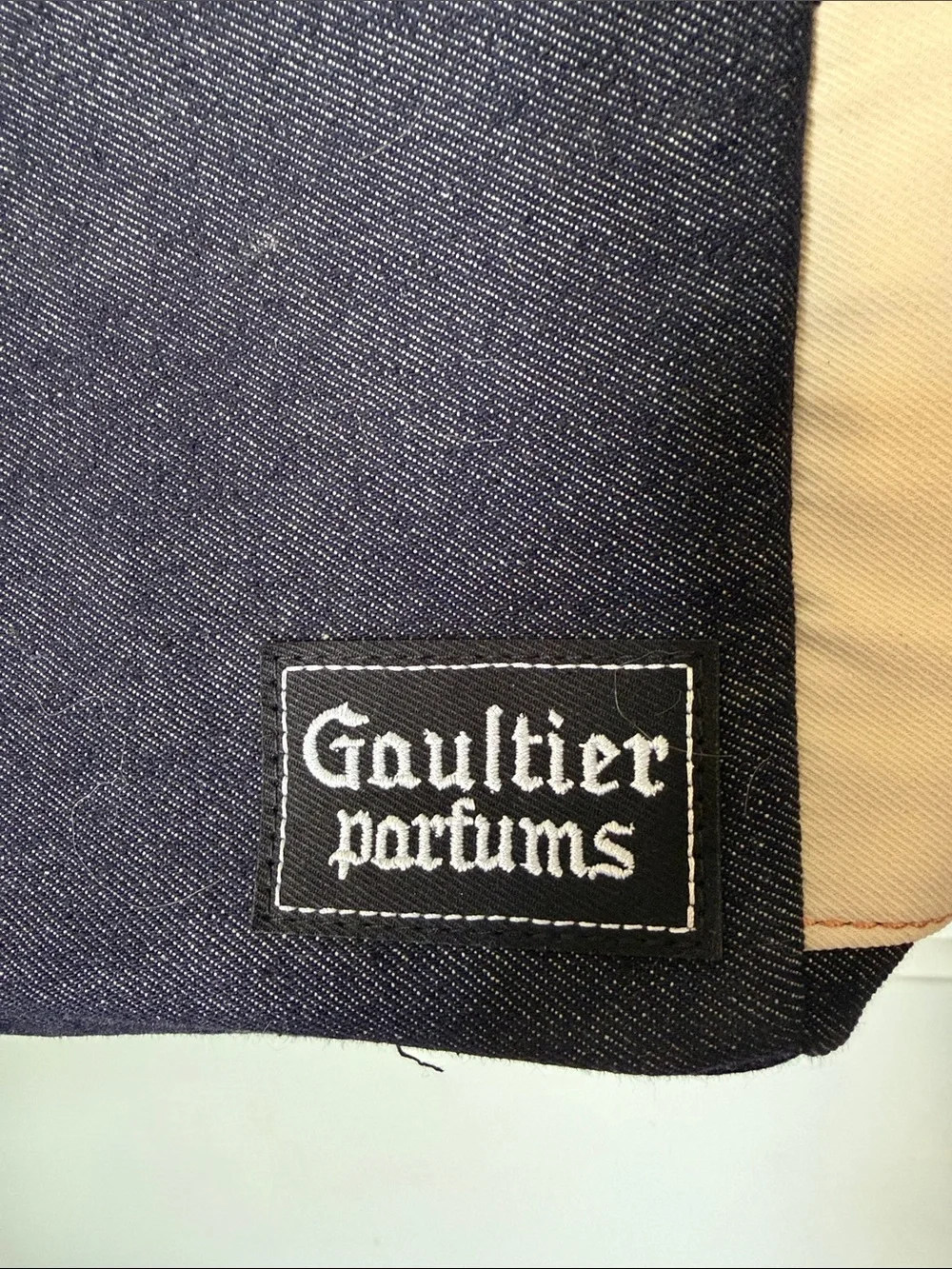 Men's Jean Paul Gaultier Parfums Navy and Cream Backpack